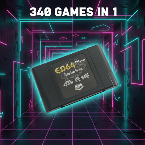 340 GAMES IN 1 - ED64 Plus