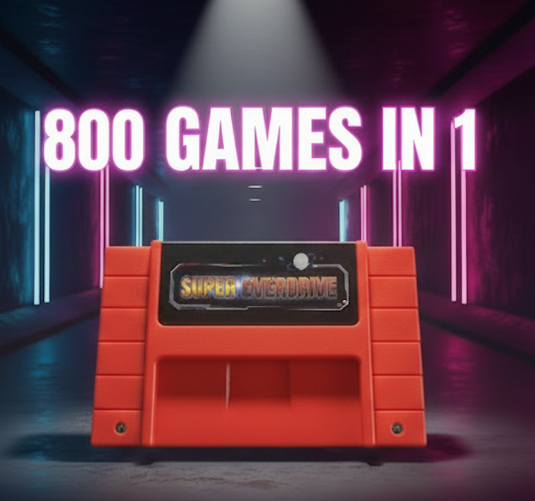 Super Everdrive 800 In 1 Game Cartridge For SNES